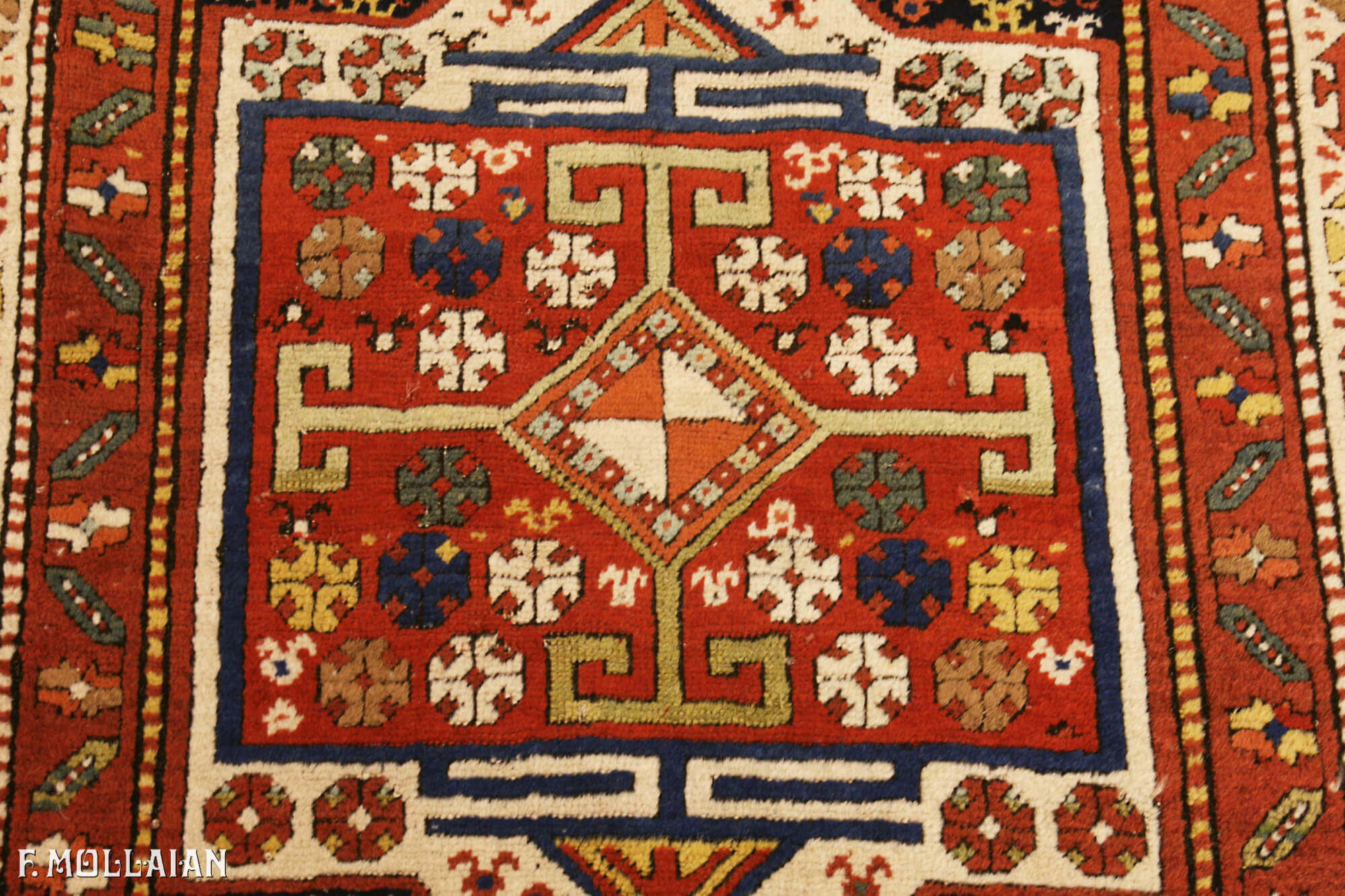 Tapis Couloir Caucasien Antique Shirvan n°:51636092